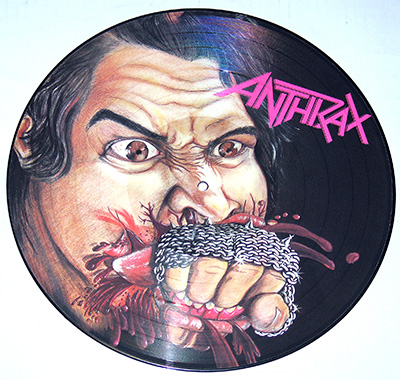 ANTHRAX - Chris Tetley Interview Rock Sagas album front cover vinyl record